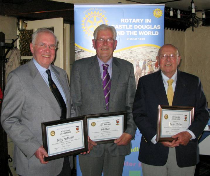 Honorary Members Rotary Club of Castle Douglas